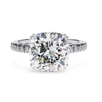 Eterna Cushion Lab Grown Diamond Ring - Ophiratbf