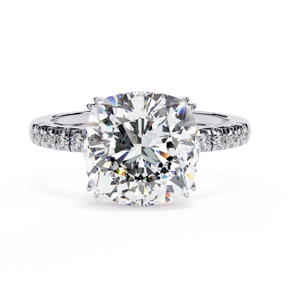 Eterna Cushion Lab Grown Diamond Ring