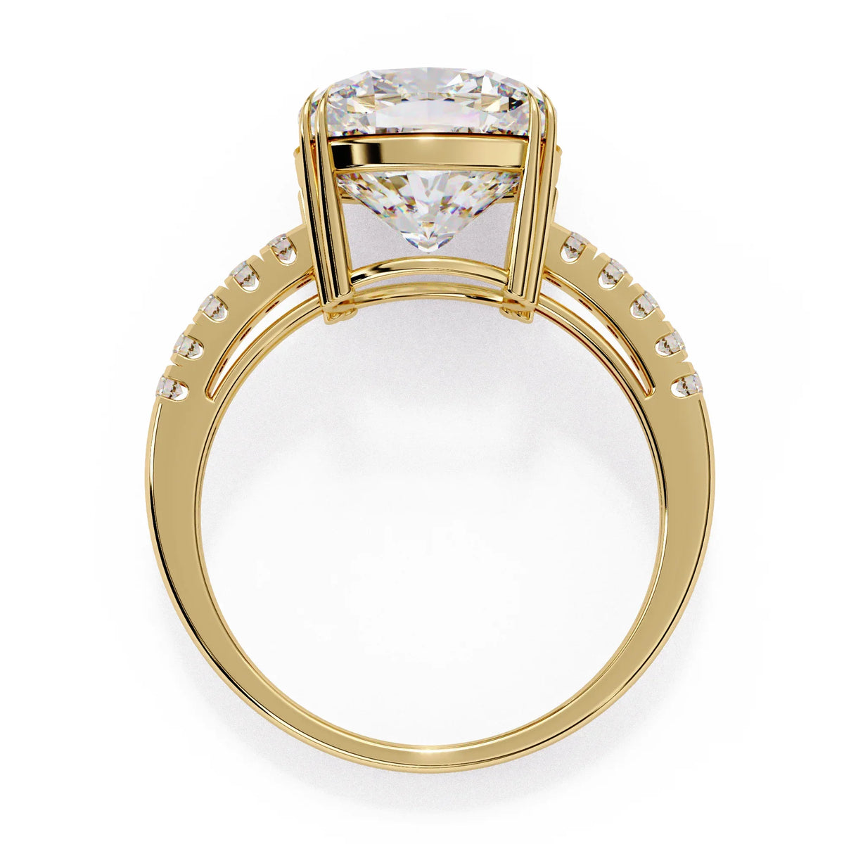 Eterna Cushion Lab Grown Diamond Ring - Ophiratbf