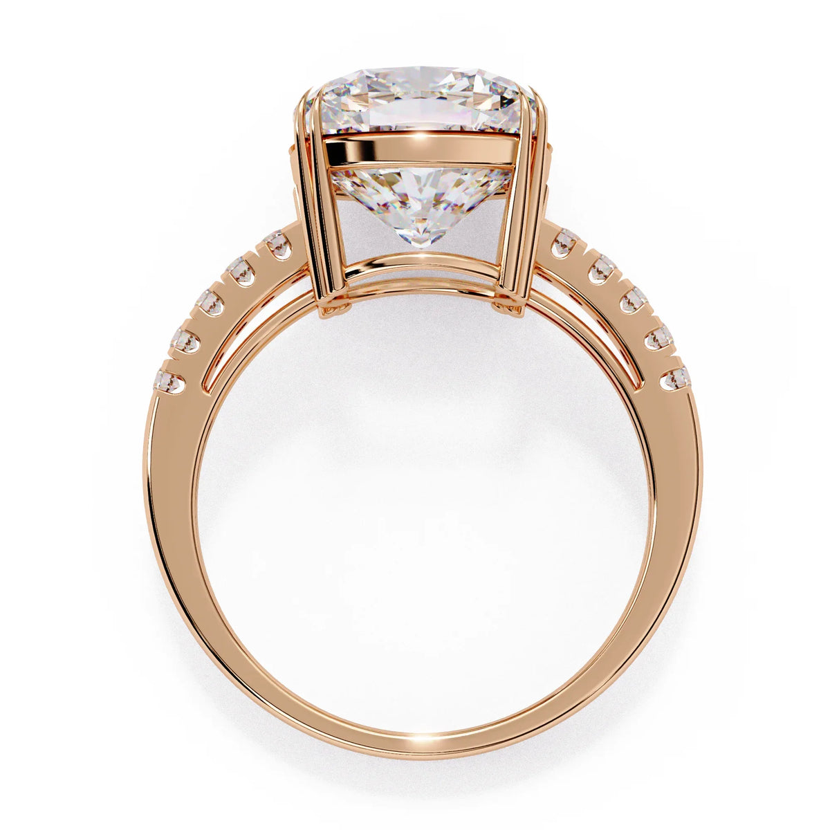Eterna Cushion Lab Grown Diamond Ring - Ophiratbf