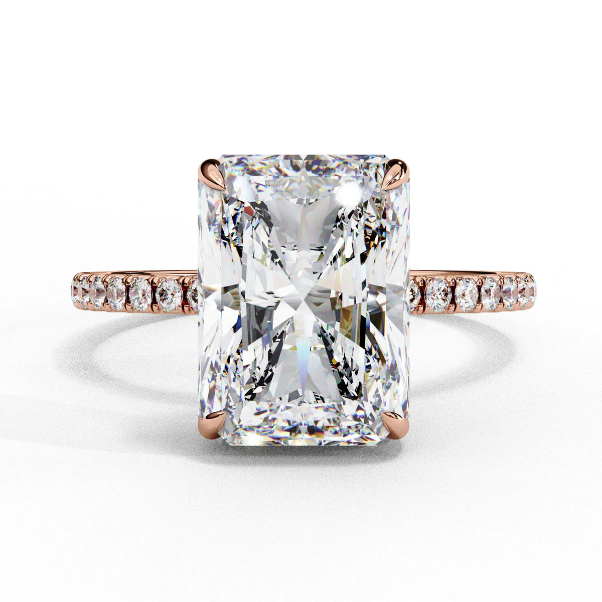 Regalia Radiant Lab Grown Diamond Ring - Ophiratbf