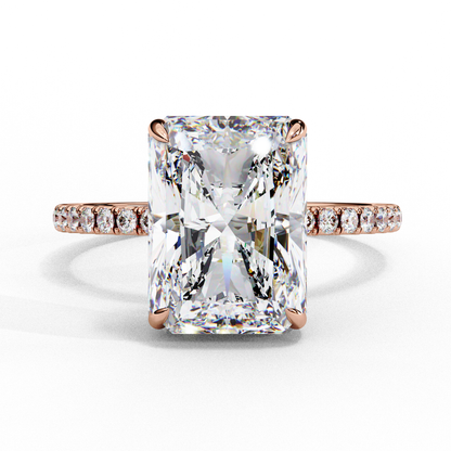 Regalia Radiant Lab Grown Diamond Ring