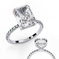 Regalia Radiant Lab Grown Diamond Ring - Ophiratbf
