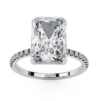 Regalia Radiant Lab Grown Diamond Ring - Ophiratbf