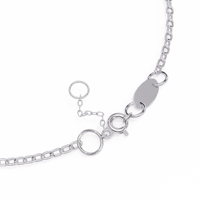 Golden Glow Lab Grown Diamond Chain Bracelet - Ophiratbf