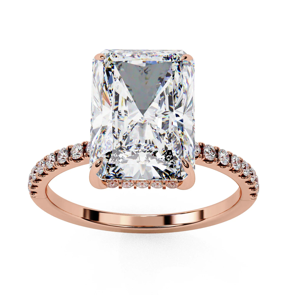 Regalia Radiant Lab Grown Diamond Ring - Ophiratbf