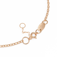 Golden Glow Lab Grown Diamond Chain Bracelet - Ophiratbf