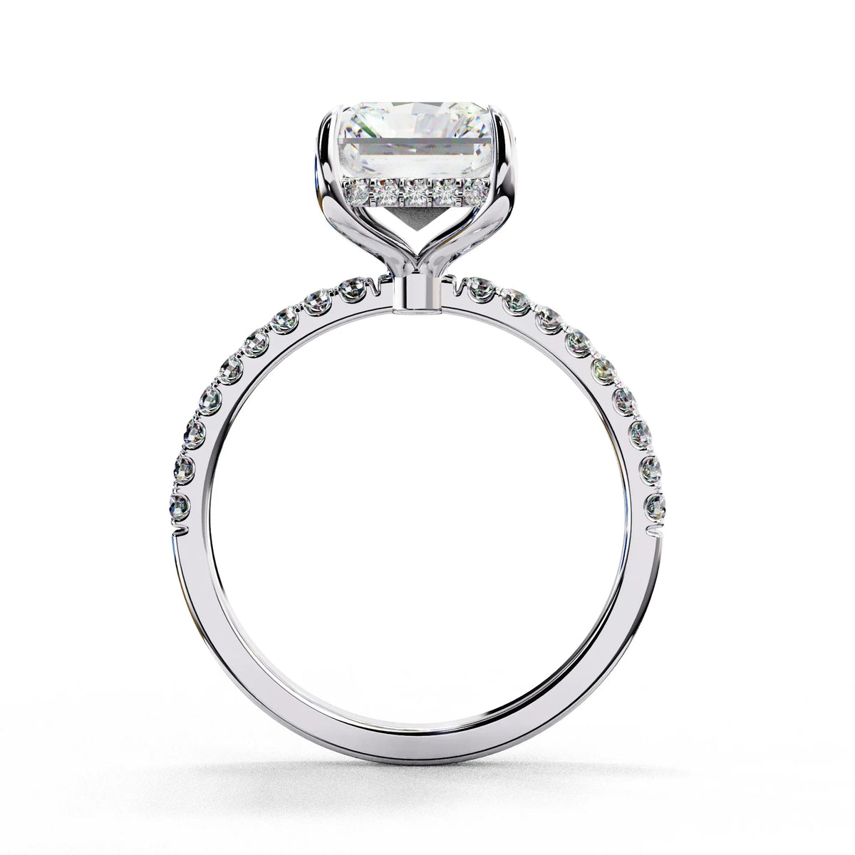 Regalia Radiant Lab Grown Diamond Ring - Ophiratbf