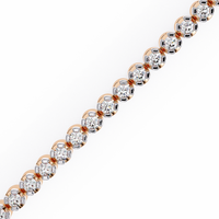 Eterna Lab Grown Diamond Tennis Bracelet - Ophiratbf