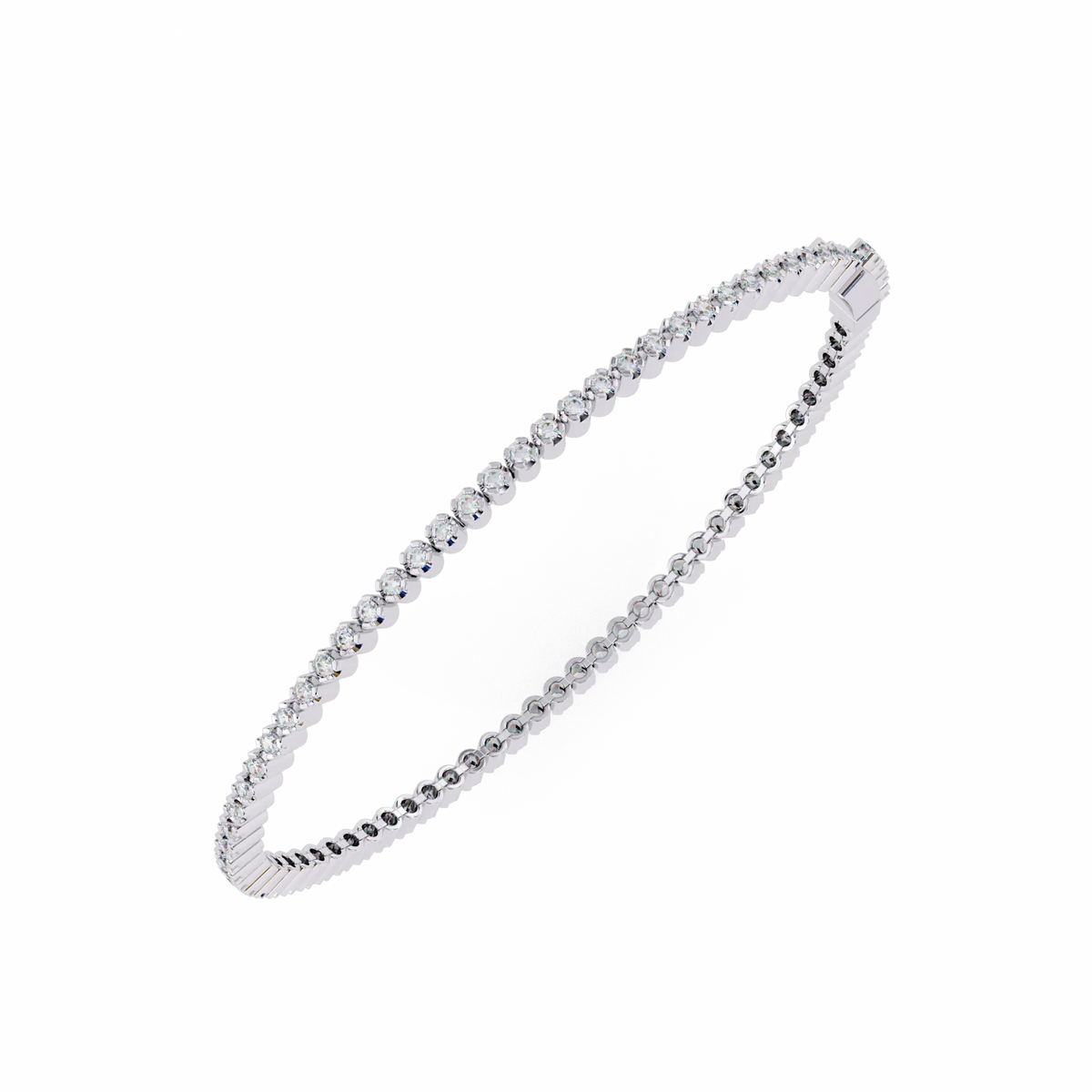 Eterna Lab Grown Diamond Tennis Bracelet - Ophiratbf