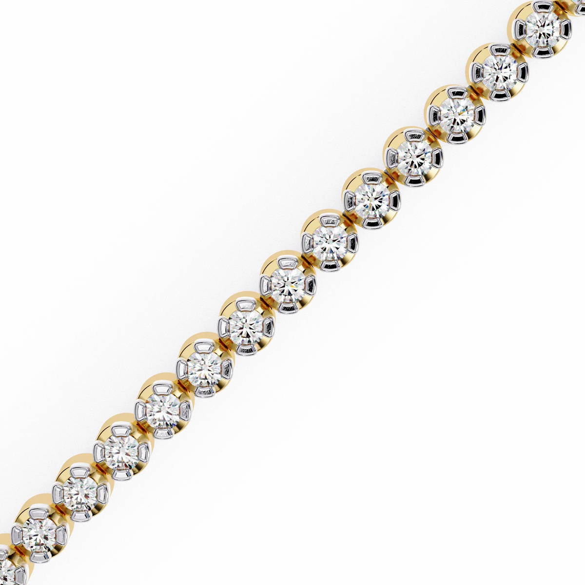 Eterna Lab Grown Diamond Tennis Bracelet - Ophiratbf