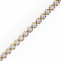 Eterna Lab Grown Diamond Tennis Bracelet - Ophiratbf