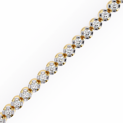 Eterna Lab Grown Diamond Tennis Bracelet