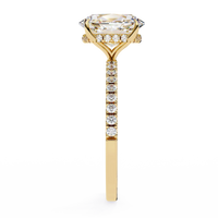 Oval Brilliance Lab Diamond Solitaire Ring - Ophiratbf