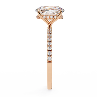 Oval Brilliance Lab Diamond Solitaire Ring - Ophiratbf