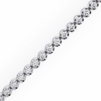 Eterna Lab Grown Diamond Tennis Bracelet - Ophiratbf