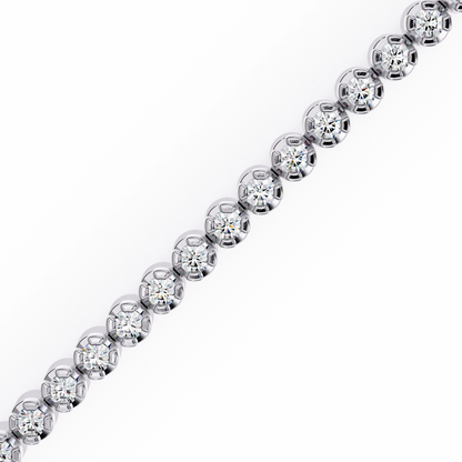 Eterna Lab Grown Diamond Tennis Bracelet