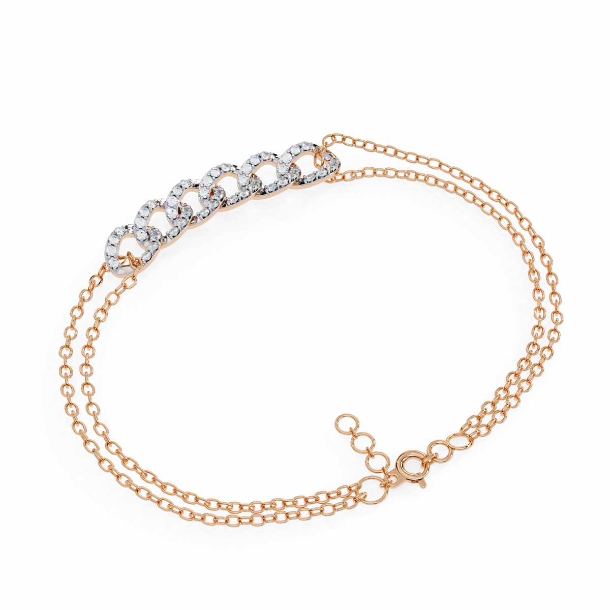 Infinity Links Lab Grown Diamond Bracelet - Ophiratbf