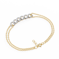 Infinity Links Lab Grown Diamond Bracelet - Ophiratbf