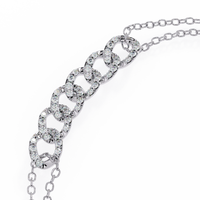 Infinity Links Lab Grown Diamond Bracelet - Ophiratbf