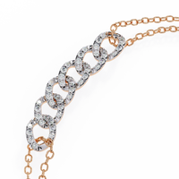 Infinity Links Lab Grown Diamond Bracelet - Ophiratbf