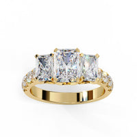 Trinity Radiance Lab Grown Diamond Ring - Ophiratbf