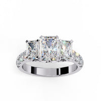 Trinity Radiance Lab Grown Diamond Ring - Ophiratbf