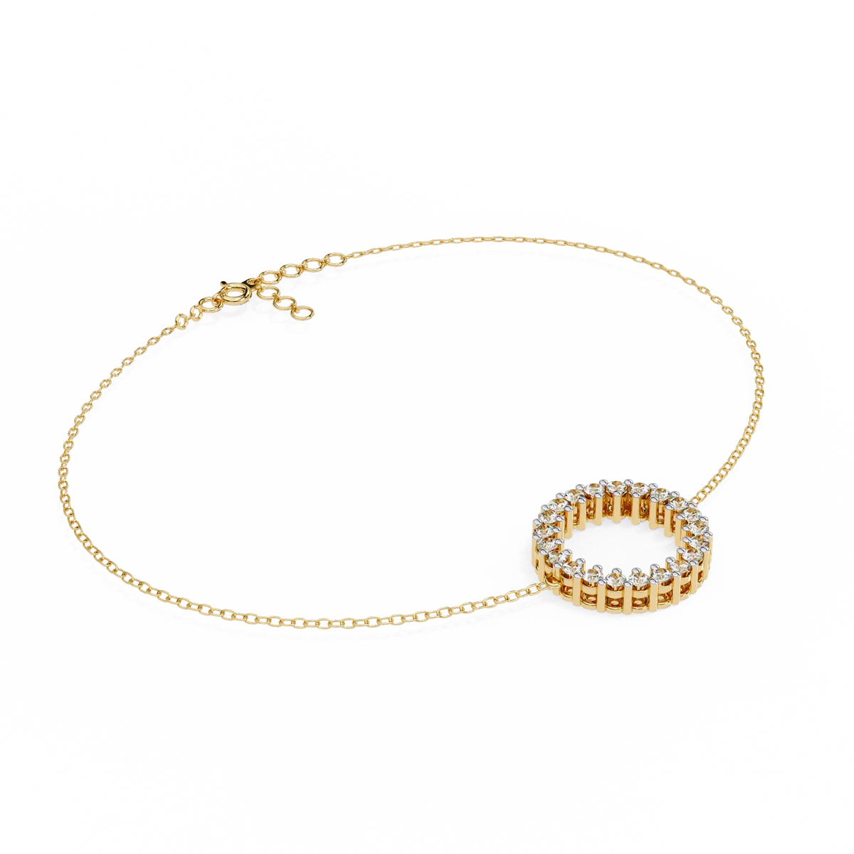 Eternal Circle Lab Grown Diamond Bracelet - Ophiratbf