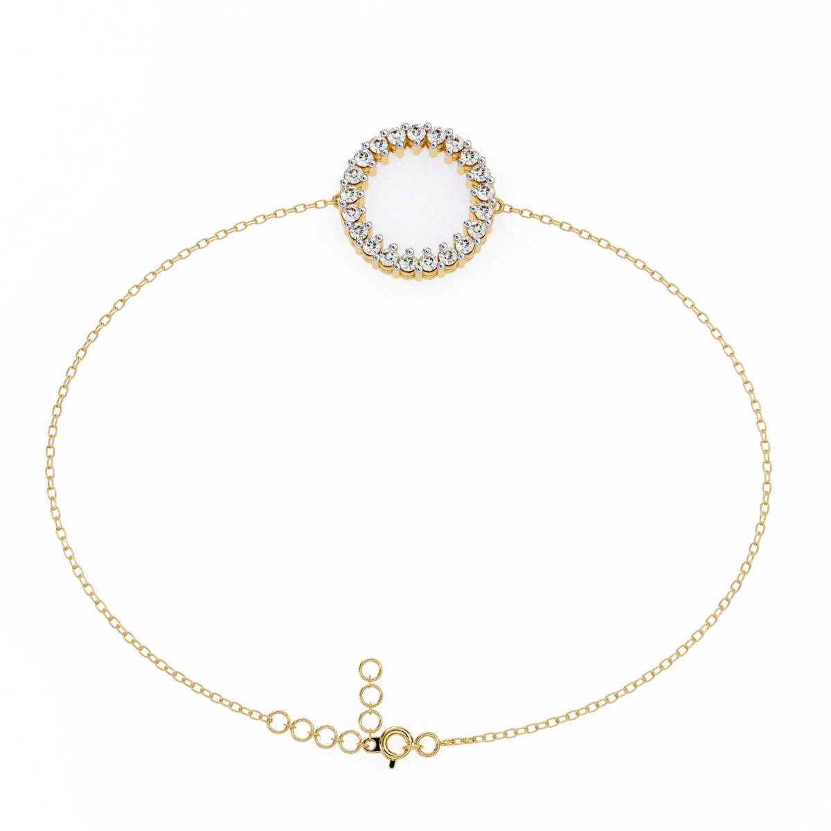 Eternal Circle Lab Grown Diamond Bracelet - Ophiratbf