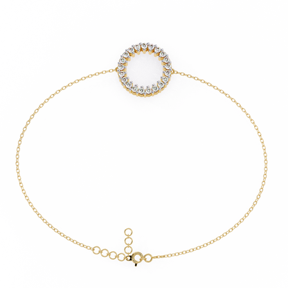 Eternal Circle Lab Grown Diamond Bracelet