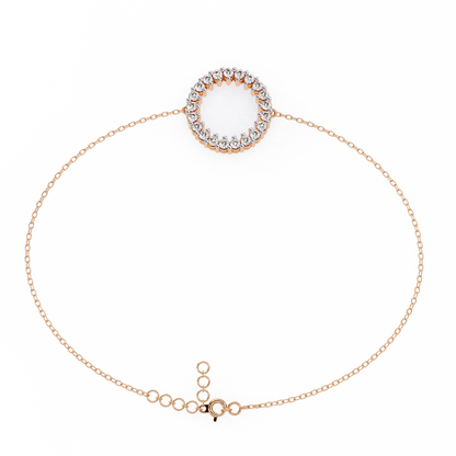 Eternal Circle Lab Grown Diamond Bracelet