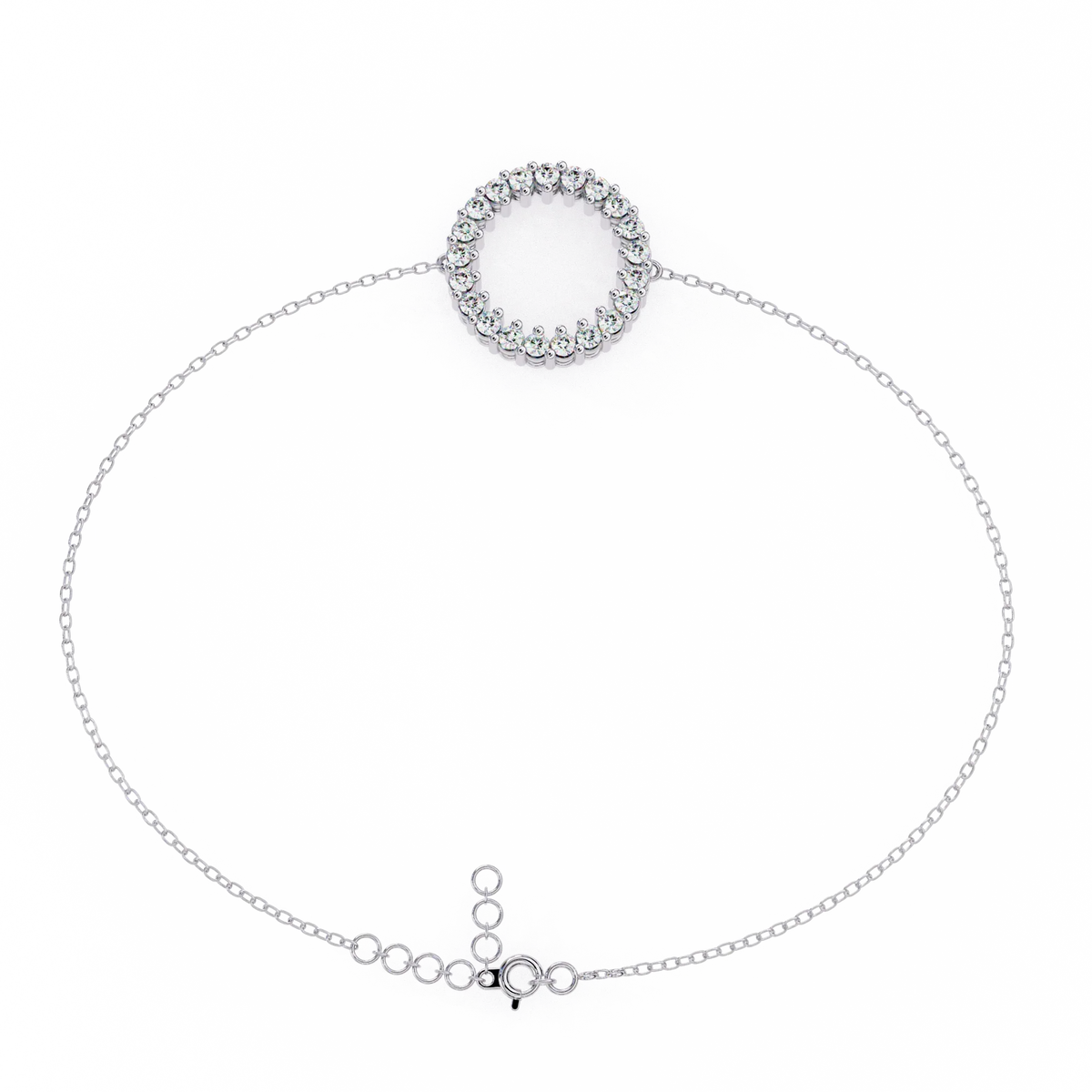 Eternal Circle Lab Grown Diamond Bracelet - Ophiratbf