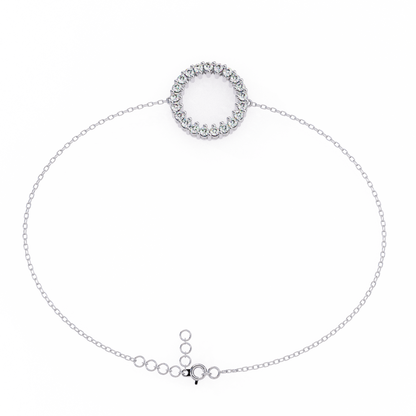 Eternal Circle Lab Grown Diamond Bracelet