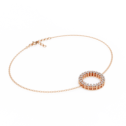 Eternal Circle Lab Grown Diamond Bracelet