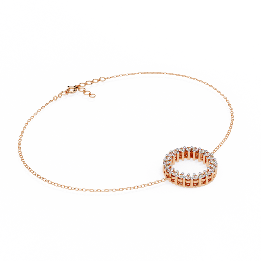 Eternal Circle Lab Grown Diamond Bracelet