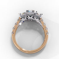 Trinity Radiance Lab Grown Diamond Ring - Ophiratbf