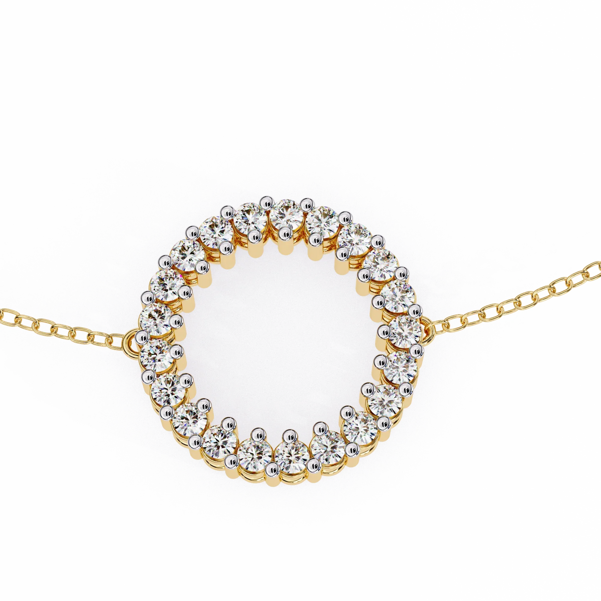 Eternal Circle Lab Grown Diamond Bracelet - Ophiratbf