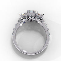Trinity Radiance Lab Grown Diamond Ring - Ophiratbf