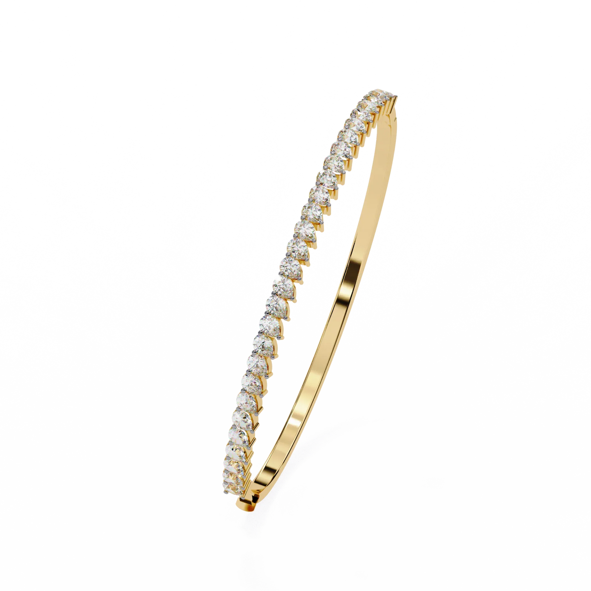 Riviera Classic Lab Grown Diamond Bangle - Ophiratbf