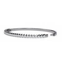 Riviera Classic Lab Grown Diamond Bangle - Ophiratbf