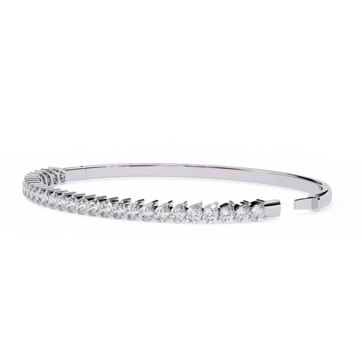 Riviera Classic Lab Grown Diamond Bangle - Ophiratbf