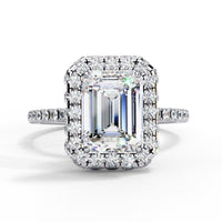 Regal Emerald Lab Grown Diamond Ring - Ophiratbf