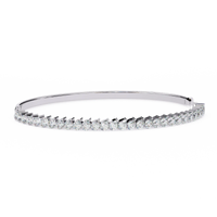 Riviera Classic Lab Grown Diamond Bangle - Ophiratbf