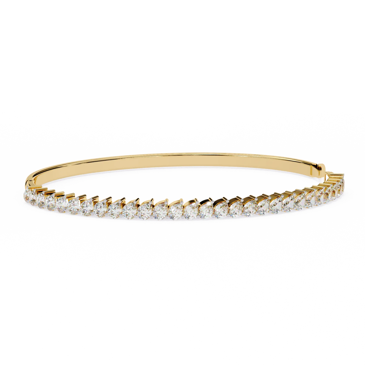 Riviera Classic Lab Grown Diamond Bangle - Ophiratbf
