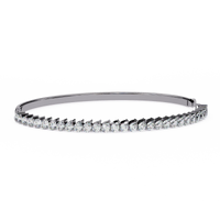 Riviera Classic Lab Grown Diamond Bangle - Ophiratbf
