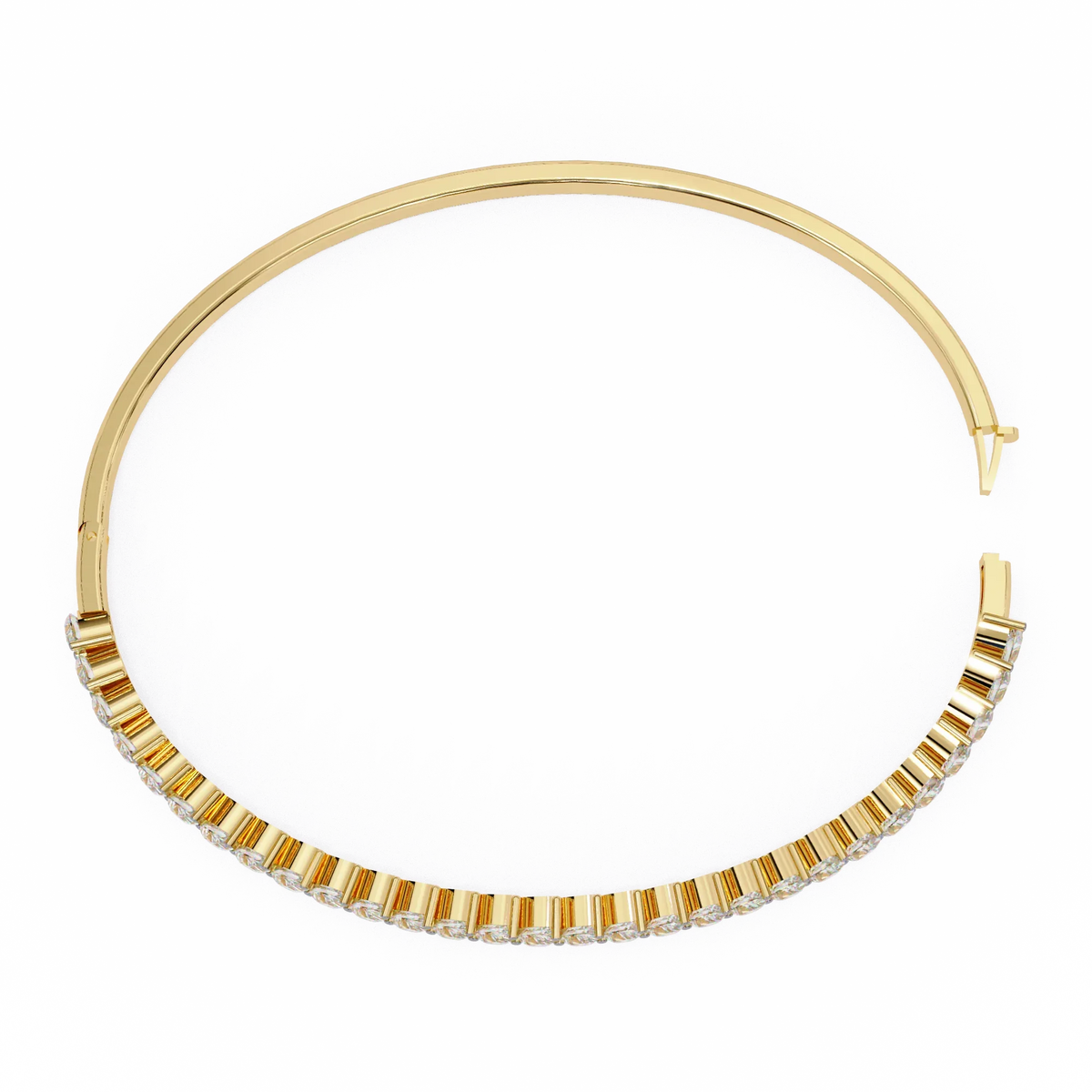 Riviera Classic Lab Grown Diamond Bangle - Ophiratbf