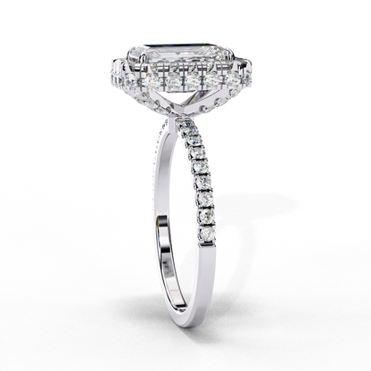 Luminous Radiant Lab Grown Diamond Ring
