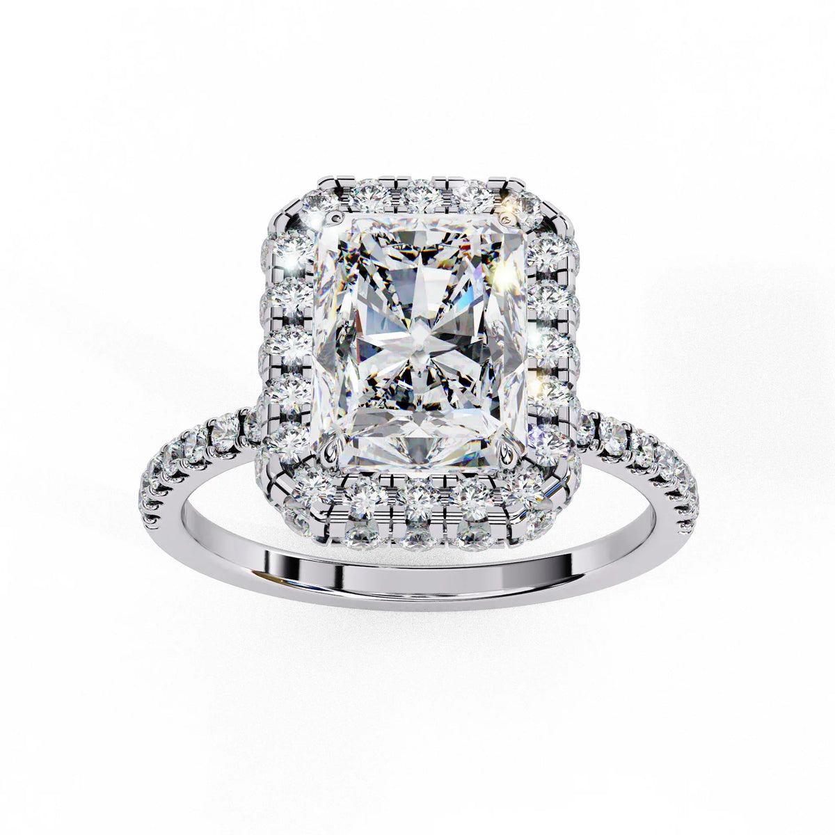 Luminous Radiant Lab Grown Diamond Ring - Ophiratbf