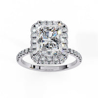 Luminous Radiant Lab Grown Diamond Ring - Ophiratbf