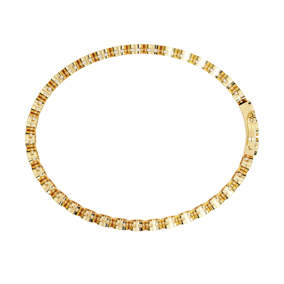 Bella Bezel Lab Grown Diamond Bracelet - Ophiratbf